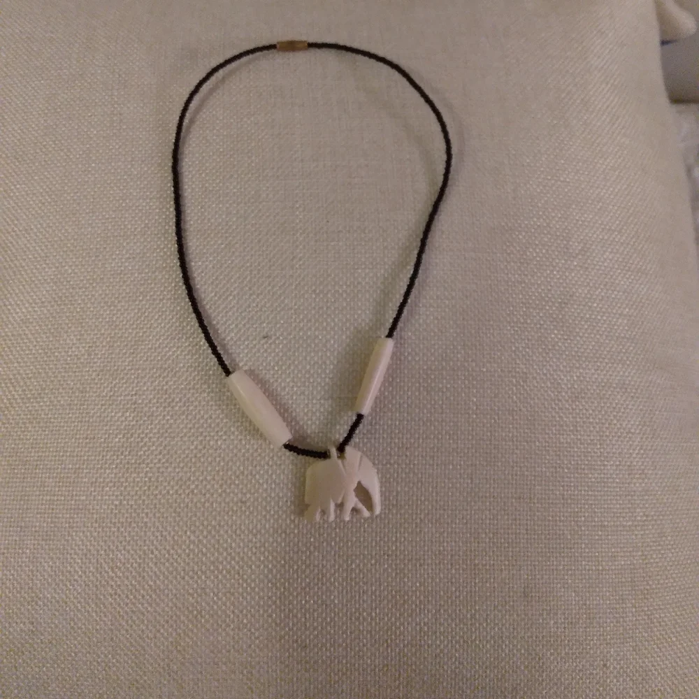 🔴Free🔴With any purchase/Hand-made elephant 🐘 beaded choker necklace - Picture 1 of 11